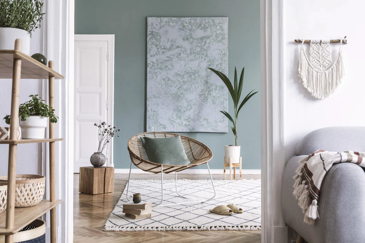 Complétez votre intérieur bohème avec des accents verts - Green Bubble
