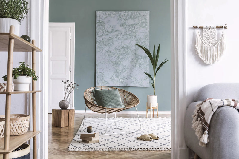 Vervollständigen Sie Ihr Bohème-Interieur mit grünen Akzenten - Green Bubble