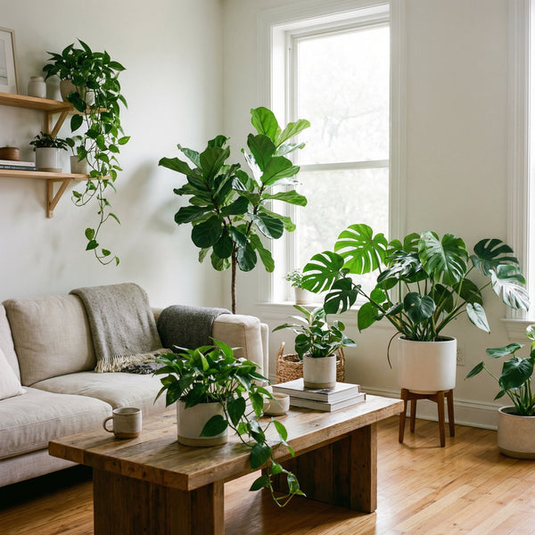 Groene kamerplanten collectie Green Bubble