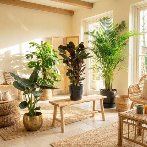 Tropical houseplants collectie Green Bubble