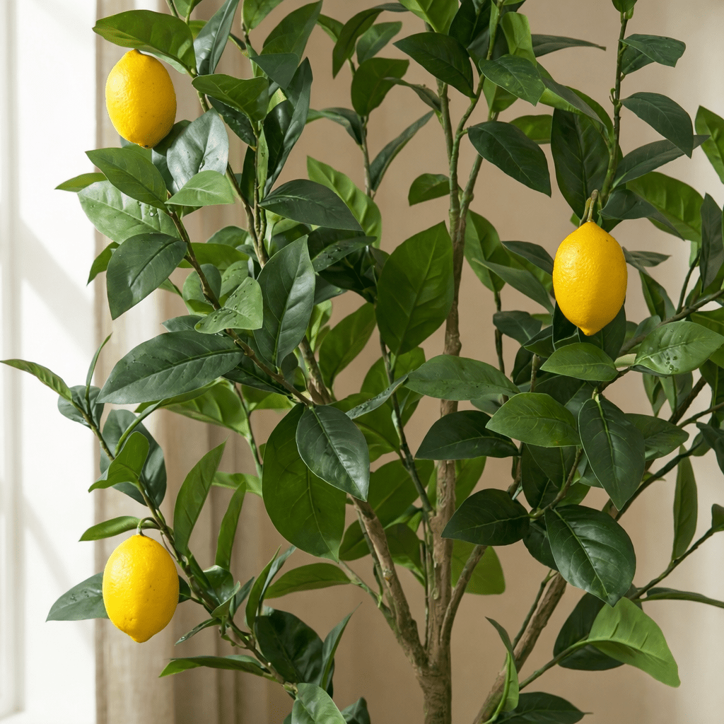 Kunstpflanze Zitronenbaum – 150 cm