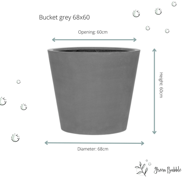 Pot Bucket Grey