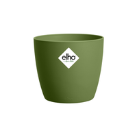 Maceta Elho Brussels Round Mini verde musgo