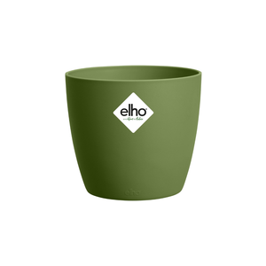 Maceta Elho Brussels Round Mini verde musgo