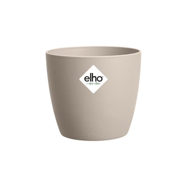 Maceta Elho Brussels Round Mini beige