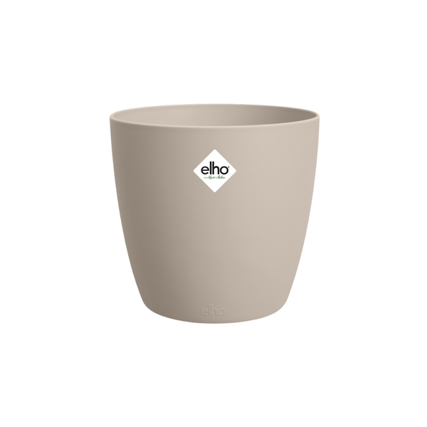 Pot Elho Brussels Round mushroom beige