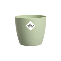 Maceta Elho Brussels Round Mini verde claro