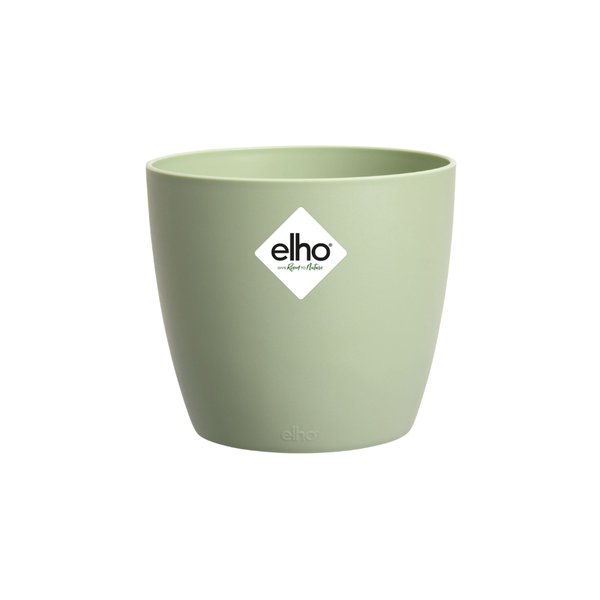 Maceta Elho Brussels Round Mini verde claro