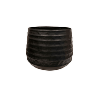 Maceta Petra negra