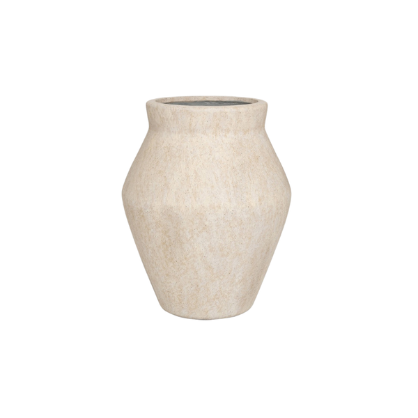 Topf Fleuri High Travertin Beige kopen bij Green Bubble