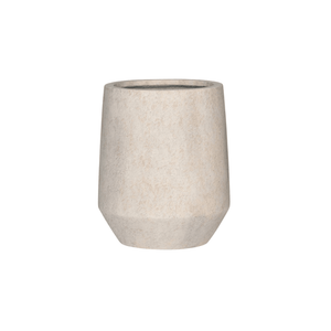 Pot Harith High Travertine Beige