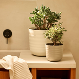 Pot Elho Dune Round white