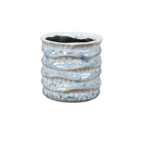 Pot Waves ice blue