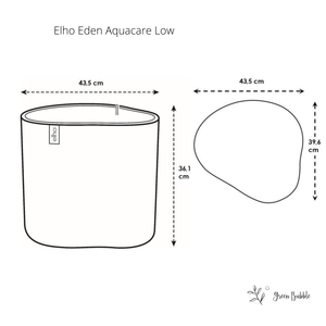 Pot Elho Eden Aquacare Grijs
