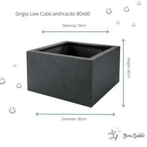 Grigio low cube antraciet