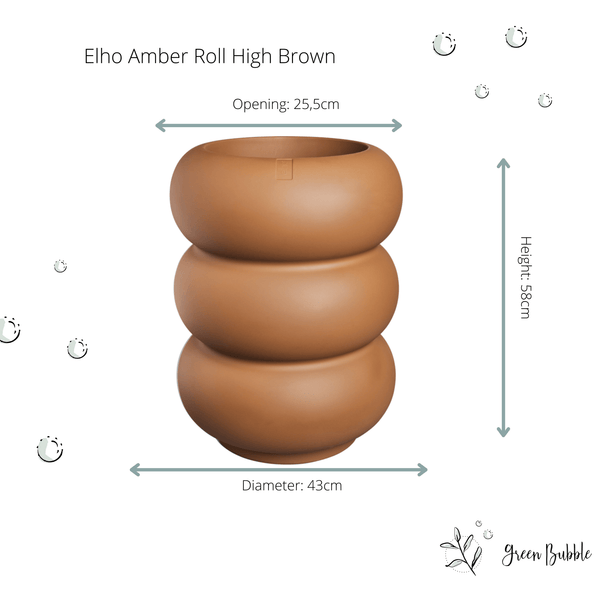 Pot Elho Amber Roll Bruin