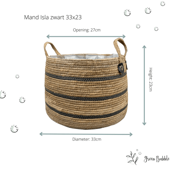 Mand Isla zwart