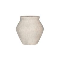 Pot Fleuri Travertin Beige
