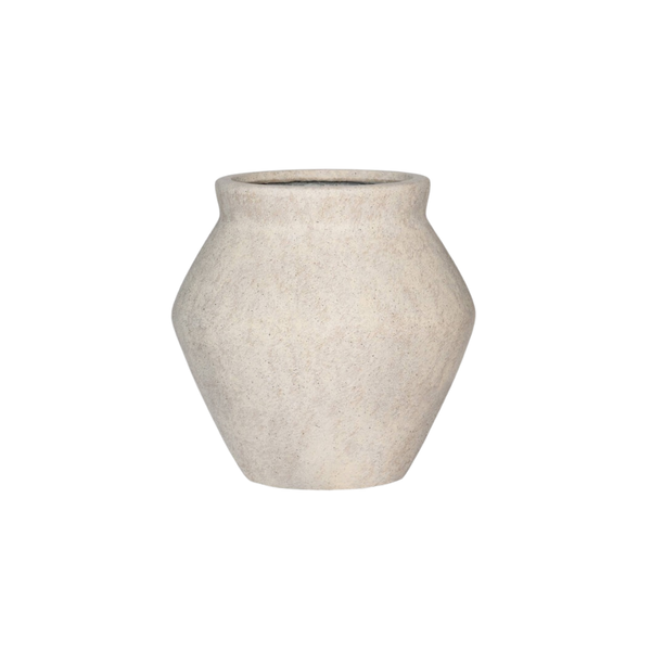 Topf Fleuri Travertin Beige kopen bij Green Bubble
