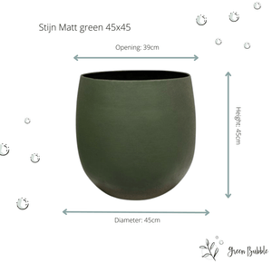 Pot Stijn mat groen