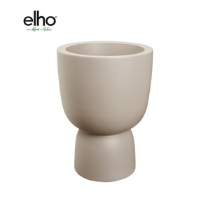 Pot Elho Amber Coupe Round Beige