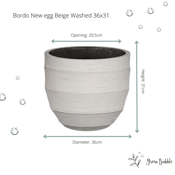 Pot Bordo New Egg Sand kopen bij Green Bubble