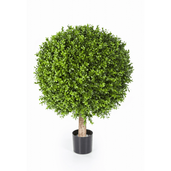 Buxus bol op stam kunstplant - 75 cm