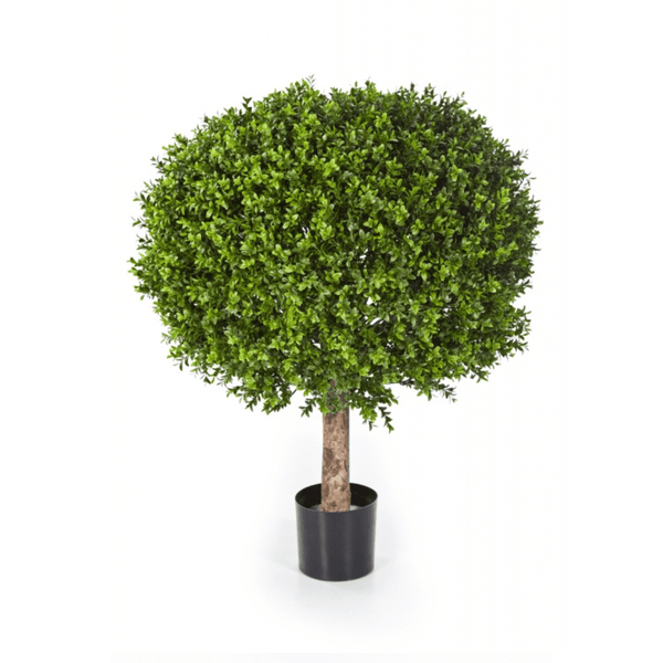 Buxus bol op stam kunstplant - 85 cm