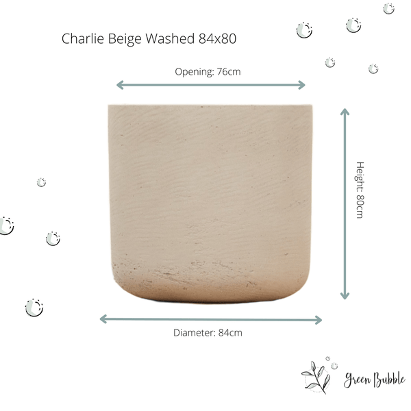 Pot Charlie Beige Washed