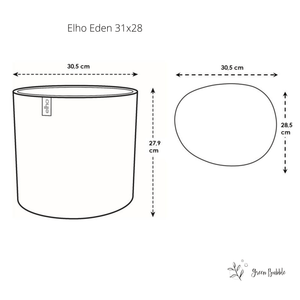 Pot Elho Eden Wit