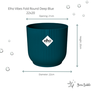 Combi deal - Bananenplant (Musa) inclusief elho Vibes Fold Round - 100 cm