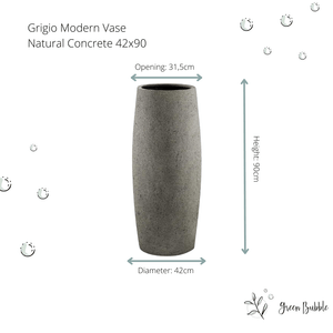 Vaas Grigio Modern Naturel Concrete