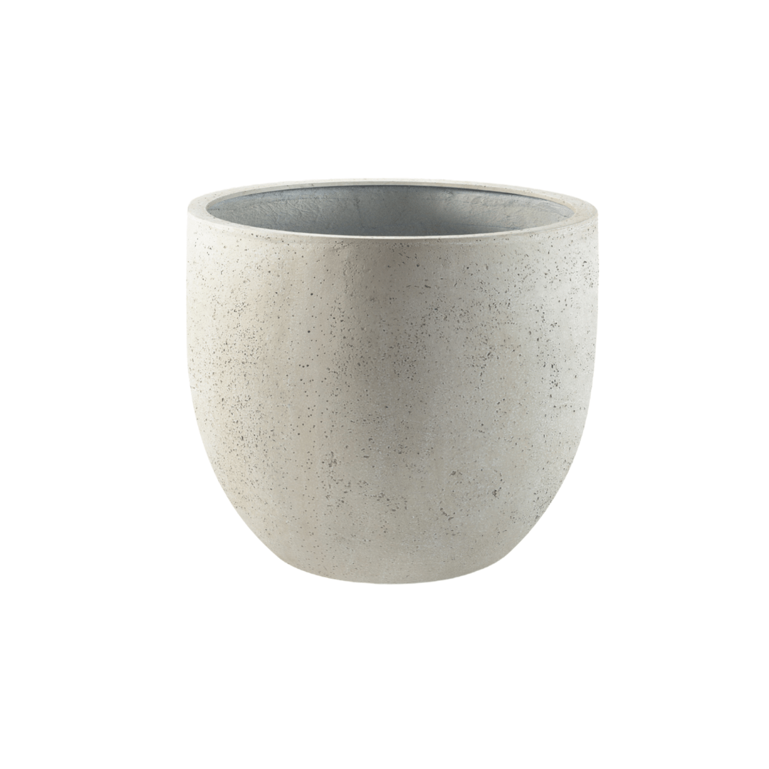 Bougeoir Rond En Céramique Gris - Motif éléphant En Relief - 9,5 X 10 Cm