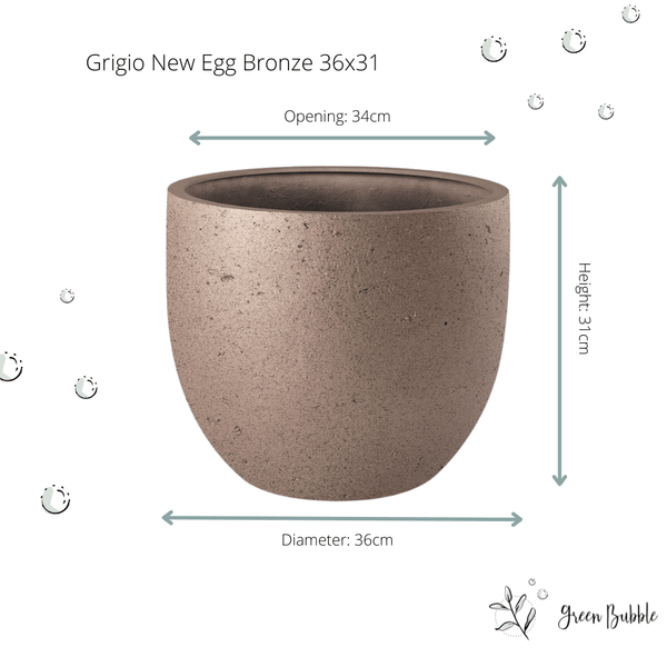 Pot grigio new egg Bronze