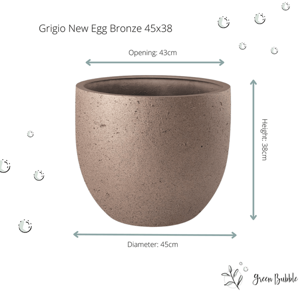 Pot grigio new egg Bronze