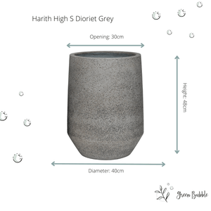 Pot Harith High Dioriet Grey