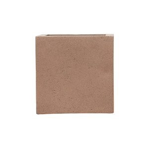 Pot Grigio cube Bronze
