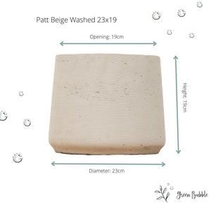 Pot Patt Beige Washed