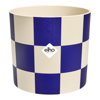 Maceta Elho Blocks & Stripes azul