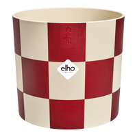 Maceta Elho Blocks & Stripes burdeos