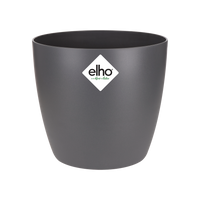 Maceta Elho Brussels Round Mini antracita