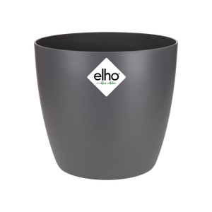 Maceta Elho Brussels Round Mini antracita
