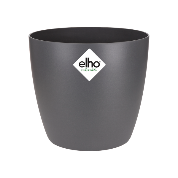 Maceta Elho Brussels Round Mini antracita