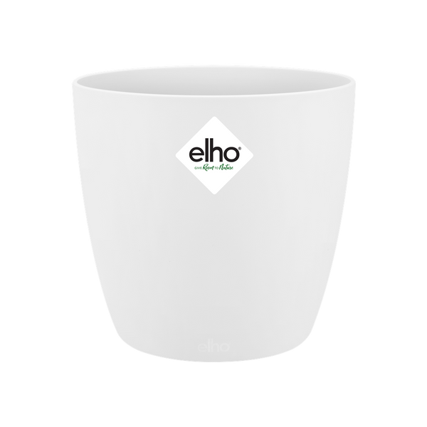 Maceta Elho Brussels Round Mini blanca