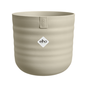 Pot Elho Dune Round mushroom beige