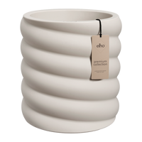 Pot Elho Swirl white