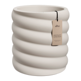 Pot Elho Swirl white