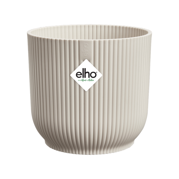 Maceta Elho Vibes Fold Round Mini blanca