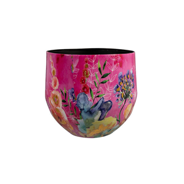 Designed by Lammie pot Fiesta Fuchsia