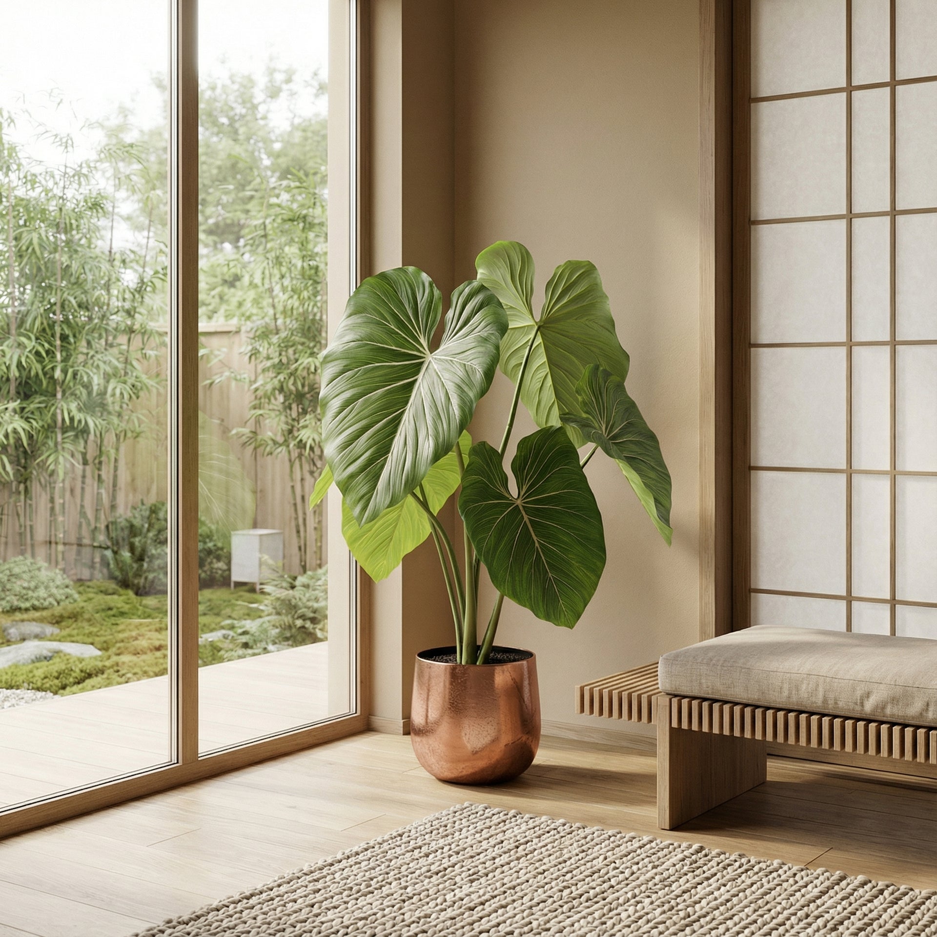 indoor artificial philodendron Artificial Philodendron - 100 cm